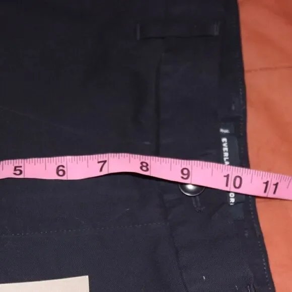 NWT Everyone The 7" Slim Fit Performance Chino Navy Blue shorts Men's Size 31 - Picture 9 of 11